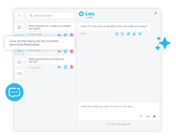 Leo, the SmartLaunch AI assistant