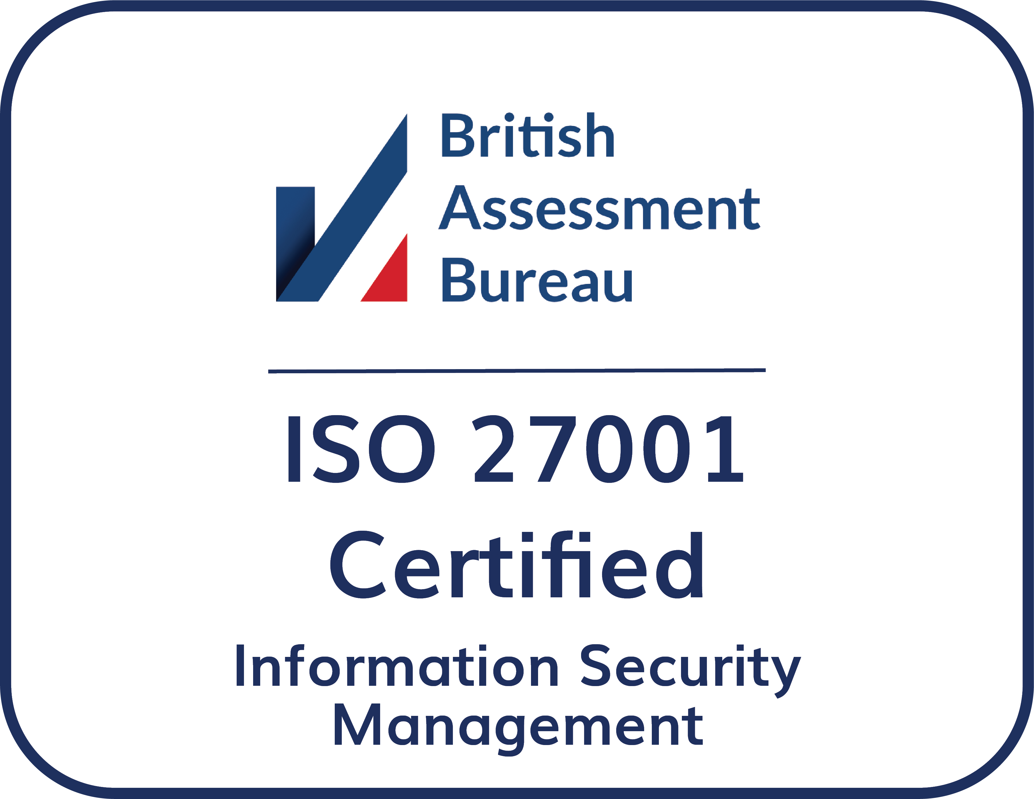 ISO 27001:2013 Registered. Certificate No. 345262020